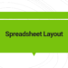 Spreadsheet Layout
