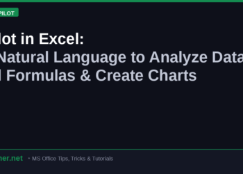 Copilot in Excel: Analyze Data with Natural Language