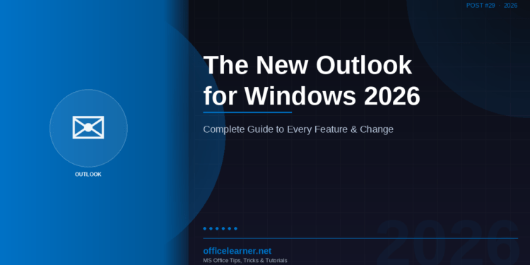 The New Outlook for Windows in 2026: Complete Guide to Every Feature and Change