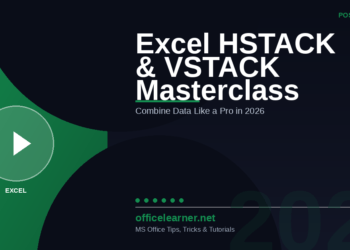 Excel HSTACK & VSTACK: The Ultimate Guide to Combining Data in 2026