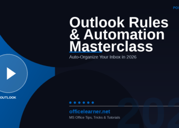 Outlook Rules & Automation: Auto-Organize Your Inbox Like a Pro in 2026