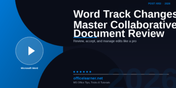 Word Track Changes and Comments: Master Collaborative Document Review in 2026