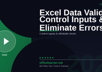 Excel Data Validation: Control Your Spreadsheets and Eliminate Entry Errors in 2026