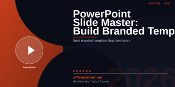 PowerPoint Slide Master: Build Branded Templates That Save Hours Every Week