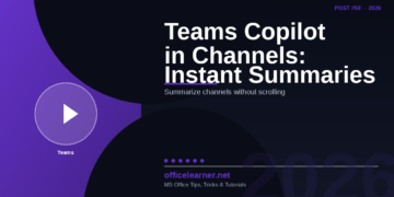 Teams Copilot in Channels: Summarize Conversations and Find Answers Without Reading Every Message
