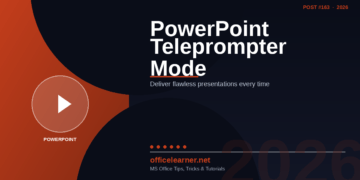 PowerPoint Teleprompter Mode in 2026: Deliver Flawless Presentations Every Time