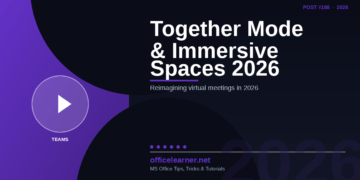 Microsoft Teams Together Mode and Immersive Spaces in 2026: Reimagining the Virtual Meeting Experience