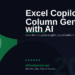 Excel Copilot Column Generation in 2026: Build Entire Data Columns with Natural Language