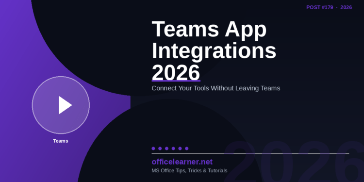 Microsoft Teams App Integrations in 2026: Connect Your Favourite Tools Without Leaving Teams