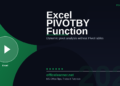 Excel PIVOTBY Function in 2026: The Ultimate Guide to Dynamic Pivot Analysis Without Pivot Tables
