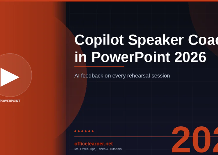 PowerPoint Copilot Speaker Coach in 2026: Get AI-Powered Feedback on Every Presentation