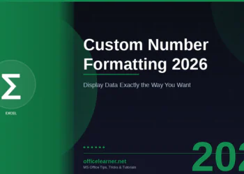 Excel Custom Number Formatting in 2026: Display Data Exactly the Way You Want