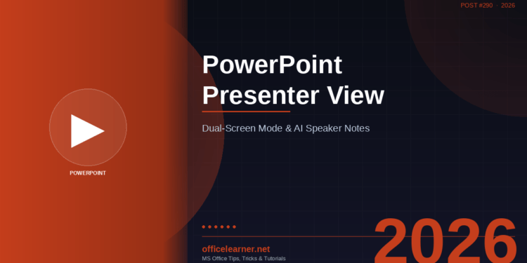 PowerPoint Presenter View in 2026: Present Like a Pro with Dual-Screen Mode and AI Notes
