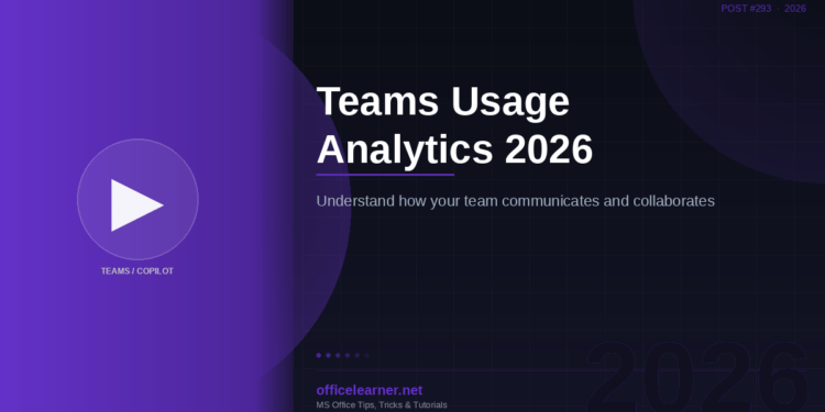 Microsoft Teams Usage Analytics in 2026: Understand How Your Team Communicates and Collaborates