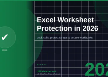 Excel Worksheet Protection in 2026: Lock Cells, Protect Ranges & Secure Your Workbooks
