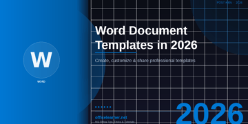 Word Document Templates in 2026: Create, Customize, and Share Professional Templates with Copilot