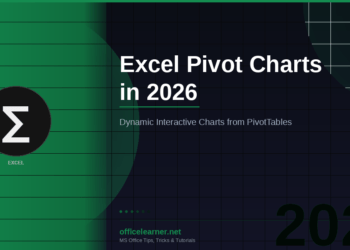 Excel Pivot Charts in 2026: Create Dynamic, Interactive Charts from Your PivotTables