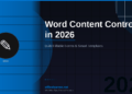 Word Content Controls in 2026: Build Fillable Forms and Smart Templates That Work