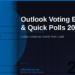 Outlook Voting Buttons and Quick Polls in 2026: Collect Team Decisions Directly from Email