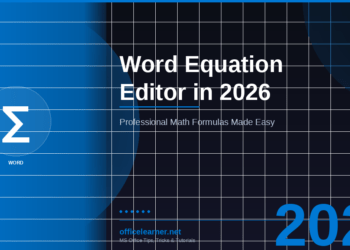 Word Equation Editor in 2026: Create Professional Mathematical Formulas and Scientific Notation with Ease