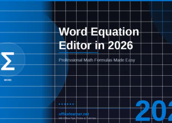 Word Equation Editor in 2026: Create Professional Mathematical Formulas and Scientific Notation with Ease