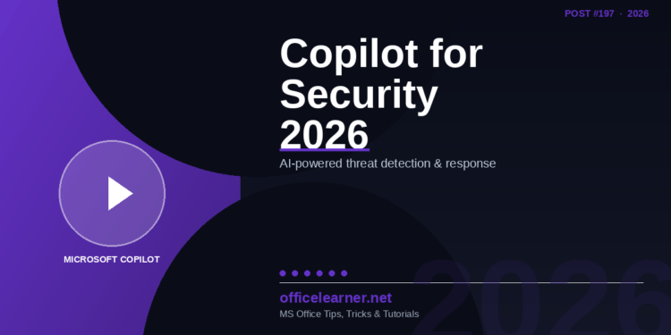 Microsoft Copilot for Security in 2026: How AI Is Transforming Cyber Threat Detection and Response