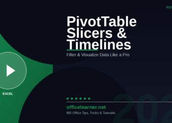Excel PivotTable Slicers and Timelines in 2026: Filter and Visualize Your Data Like a Pro