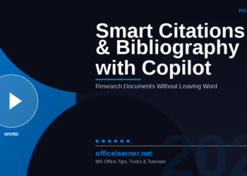 Word Smart Citations & Bibliography with Copilot in 2026: Research Documents Without Leaving Word