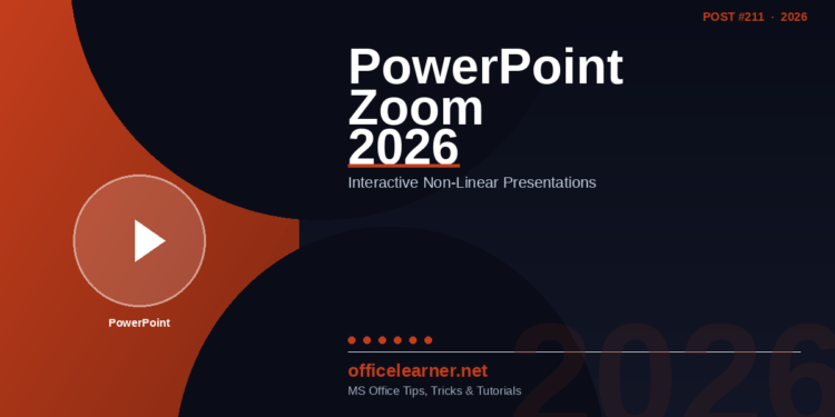 PowerPoint Zoom in 2026: Create Interactive Non-Linear Presentations That Captivate Your Audience