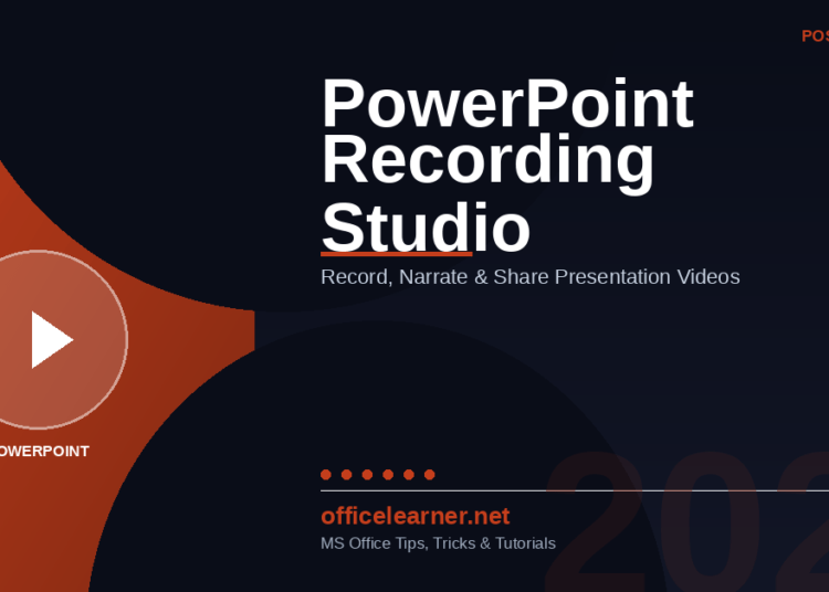 PowerPoint Recording Studio in 2026: Record, Narrate, and Share Presentation Videos