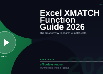Excel XMATCH in 2026: The Smarter Way to Search and Match Data