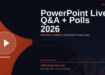 PowerPoint Live Presentations in 2026: Real-Time Q&A, Polls, and Audience Interaction