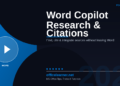 Word Copilot Research Mode in 2026: Find, Cite, and Integrate Sources Without Leaving Your Document