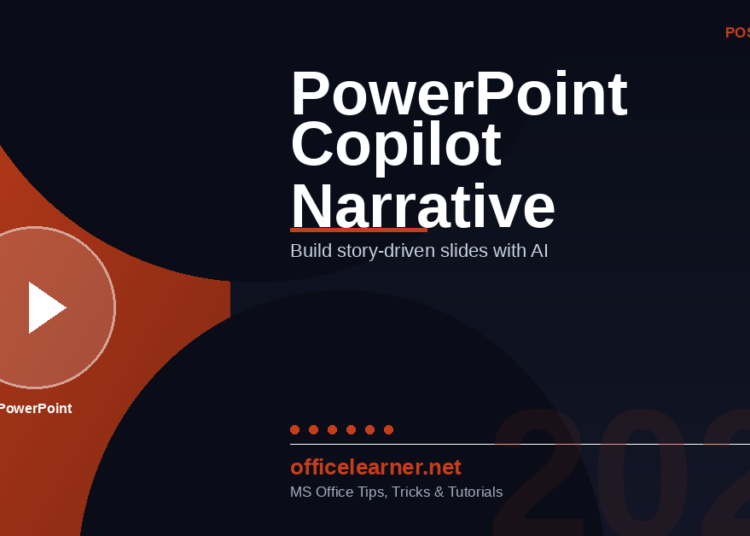 PowerPoint Copilot Narrative Builder in 2026: Turn Bullet Points into Compelling Stories