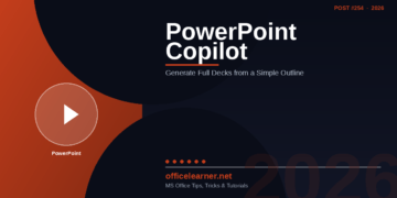 PowerPoint Copilot Outline-to-Deck Generator in 2026: Create Full Slide Decks from a Simple Outline