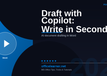 Word Copilot Draft from Prompt: Write Full Documents in Seconds