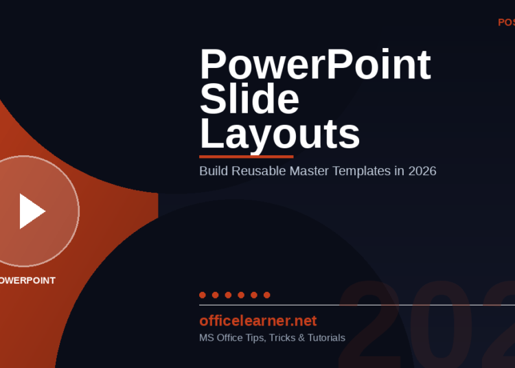 PowerPoint Custom Slide Layouts in 2026: Build Reusable Master Templates That Save Hours
