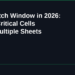 Excel Watch Window in 2026: Monitor Critical Cells Across Multiple Sheets Instantly