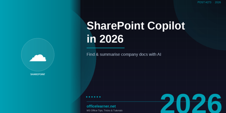 SharePoint Copilot in 2026: Use AI to Find, Summarise, and Interact with Your Company's Documents