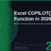 Excel COPILOT() Function in 2026: Write AI Formulas That Search the Web and Ground Your Data
