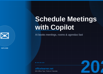 Schedule with Copilot in Outlook 2026: Book Meetings, Rooms, and Agendas in One Click