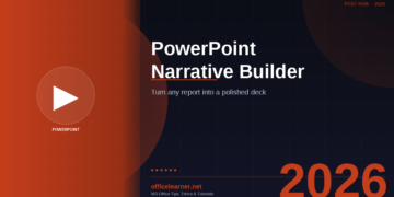 PowerPoint Narrative Builder in 2026: Turn a 40,000-Word Report Into a Polished Deck