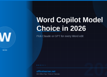 Word Copilot Model Choice in 2026: Switch Between Claude and GPT for Every Edit