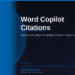 Word Copilot Citations in 2026: See Exactly Where Your AI-Drafted Content Comes From