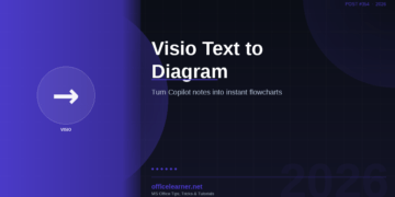 Visio Text to Diagram in 2026: Turn Copilot-Drafted Notes Into Instant Flowcharts