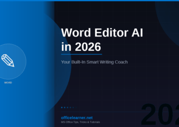 Word Editor AI in 2026: Your Built-In Writing Coach for Grammar, Clarity, and Professional Tone