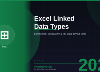 Excel Linked Data Types in 2026: Turn Stocks, Geography, and Organizations Into Live Spreadsheet Data